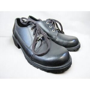 Harley Davidson‎ Chunky Sole Lace Shoes Women's Size 6.5